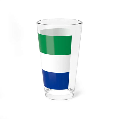 Bandera Provincia Galápagos (Ecuador) Pint Glass 16oz - Go Mug Yourself