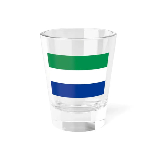 Bandera Provincia Galápagos (Ecuador) Shot Glass 1.5oz 1.5oz - Go Mug Yourself