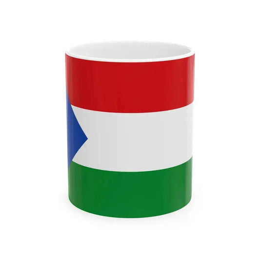 Bandera Provincia Imbabura (Ecuador) White Coffee Mug 11oz - Go Mug Yourself