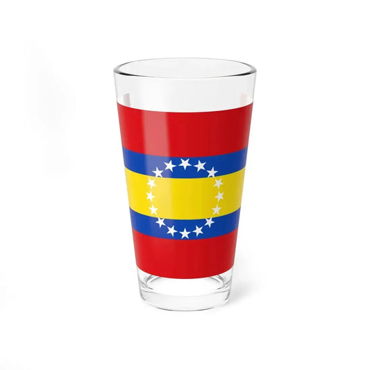 Bandera Provincia Loja (Ecuador) Pint Glass 16oz 16oz - Go Mug Yourself