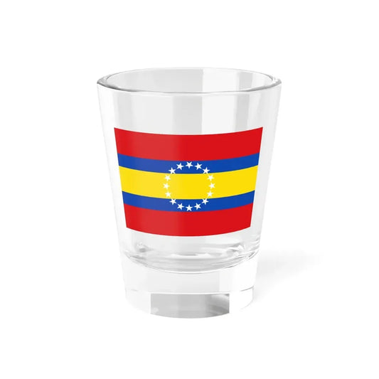 Bandera Provincia Loja (Ecuador) Shot Glass 1.5oz 1.5oz - Go Mug Yourself