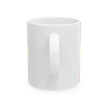 Bandera Provincia Loja (Ecuador) White Coffee Mug - Go Mug Yourself