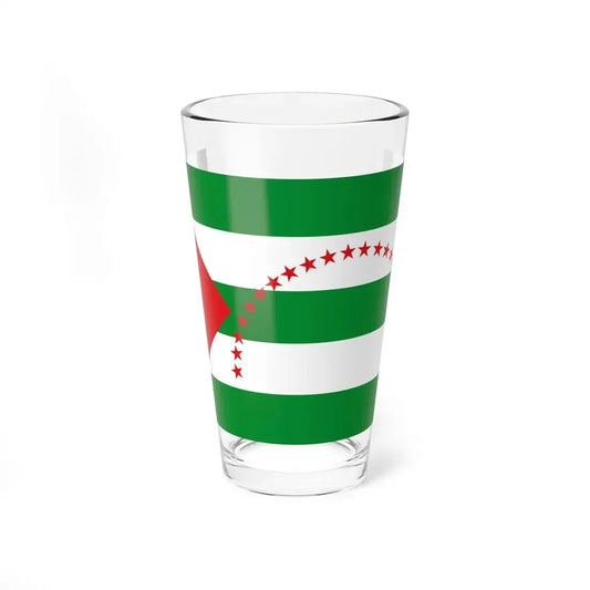 Bandera Provincia Manabí (Ecuador) Pint Glass 16oz 16oz - Go Mug Yourself