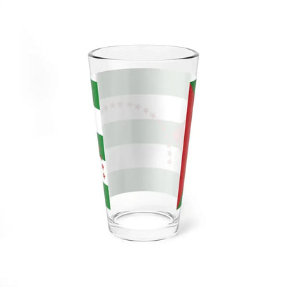 Bandera Provincia Manabí (Ecuador) Pint Glass 16oz - Go Mug Yourself