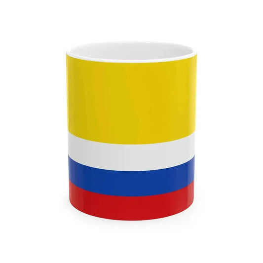Bandera Provincia Napo (Ecuador) White Coffee Mug 11oz - Go Mug Yourself