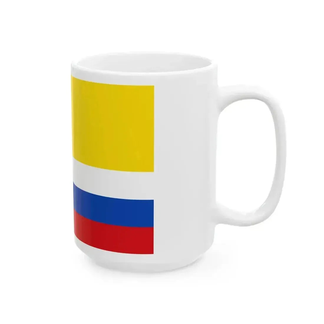 Bandera Provincia Napo (Ecuador) White Coffee Mug - Go Mug Yourself