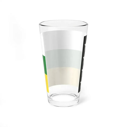 Bandera Provincia Orellana (Ecuador) Pint Glass 16oz - Go Mug Yourself