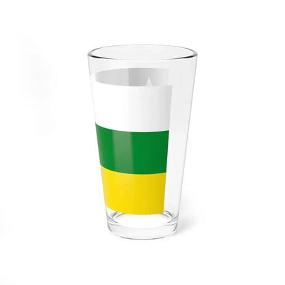 Bandera Provincia Orellana (Ecuador) Pint Glass 16oz - Go Mug Yourself