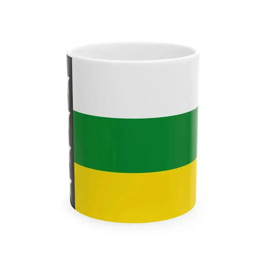 Bandera Provincia Orellana (Ecuador) White Coffee Mug 11oz - Go Mug Yourself