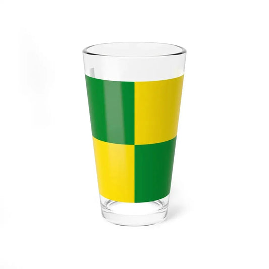 Bandera Provincia Pastaza (Ecuador) Pint Glass 16oz 16oz - Go Mug Yourself