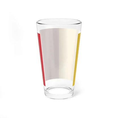 Bandera Provincia Pichincha (Ecuador) Pint Glass 16oz - Go Mug Yourself