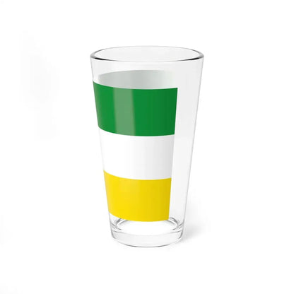 Bandera Provincia Sucumbíos (Ecuador) Pint Glass 16oz - Go Mug Yourself