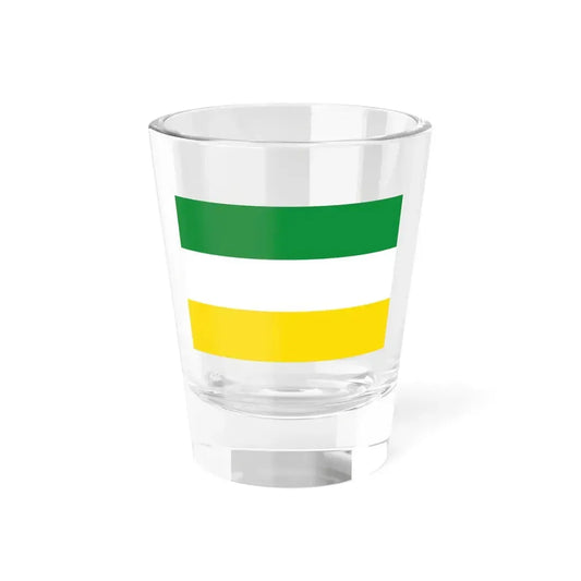 Bandera Provincia Sucumbíos (Ecuador) Shot Glass 1.5oz 1.5oz - Go Mug Yourself
