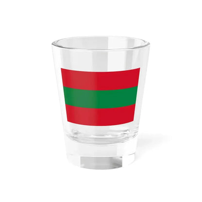 Bandera Provincia Tungurahua (Ecuador) Shot Glass 1.5oz 1.5oz - Go Mug Yourself