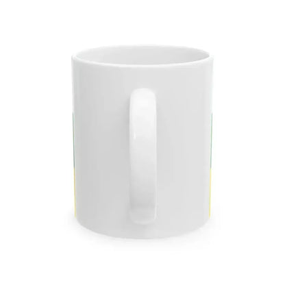 Bandera Provincia Zamora Chinchipe (Ecuador) White Coffee Mug - Go Mug Yourself