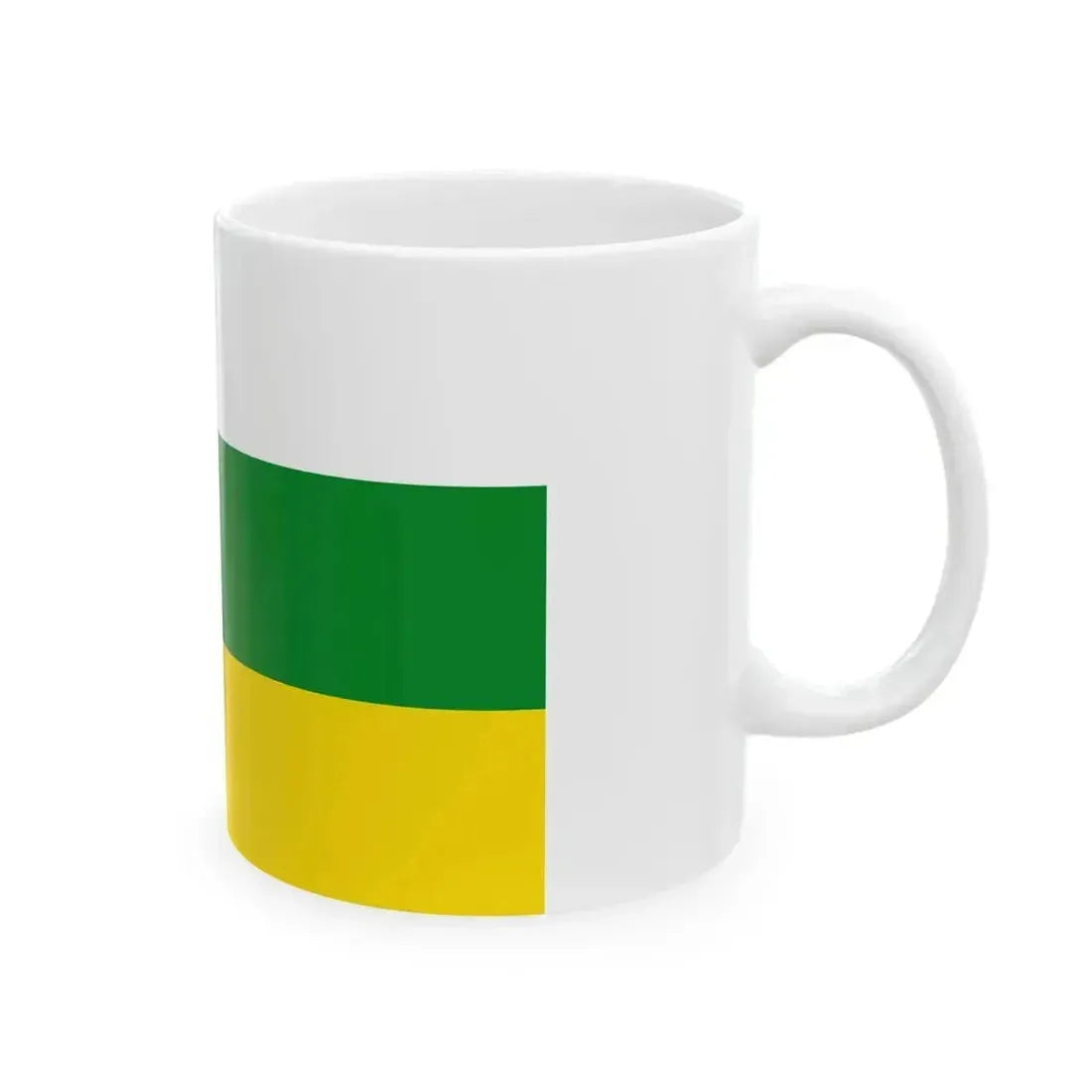 Bandera Provincia Zamora Chinchipe (Ecuador) White Coffee Mug - Go Mug Yourself