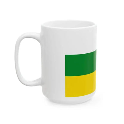 Bandera Provincia Zamora Chinchipe (Ecuador) White Coffee Mug - Go Mug Yourself