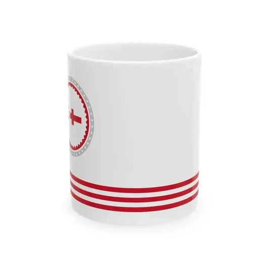 Bandera raramuri (Mexico) White Coffee Mug 11oz - Go Mug Yourself