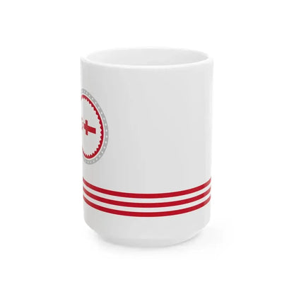 Bandera raramuri (Mexico) White Coffee Mug 15oz - Go Mug Yourself