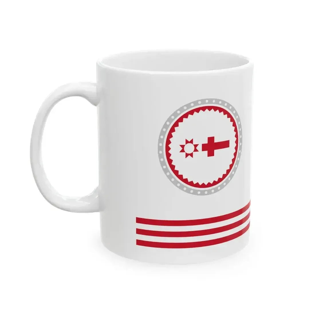 Bandera raramuri (Mexico) White Coffee Mug - Go Mug Yourself