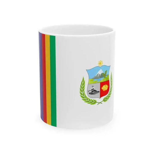 Bandera Region Apurimac (Peru) White Coffee Mug 11oz - Go Mug Yourself