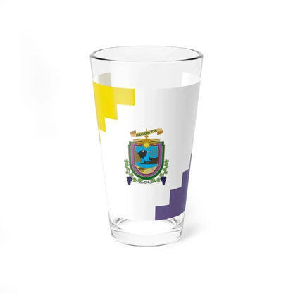 Bandera Region Ica (Peru) Pint Glass 16oz 16oz - Go Mug Yourself