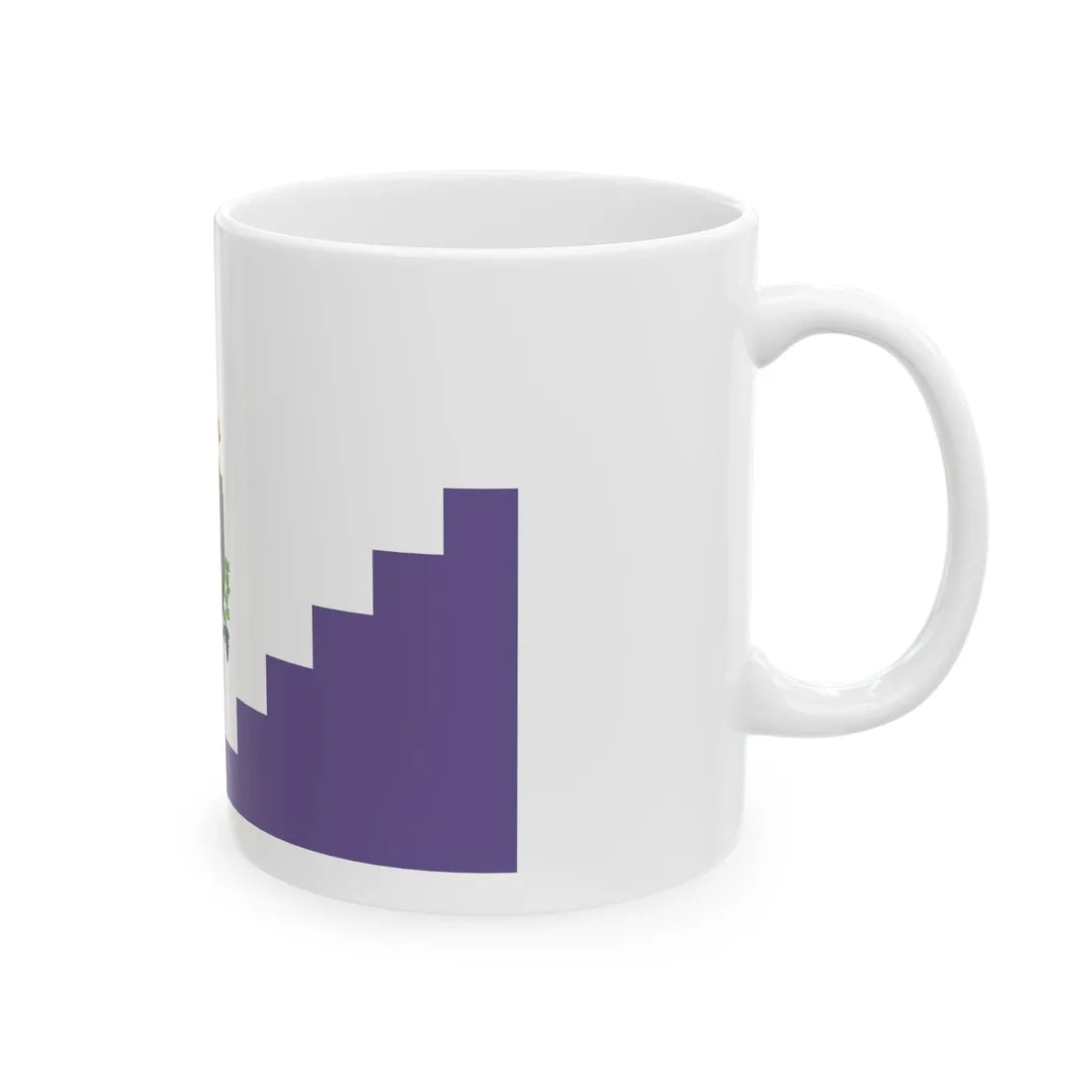 Bandera Region Ica (Peru) White Coffee Mug - Go Mug Yourself