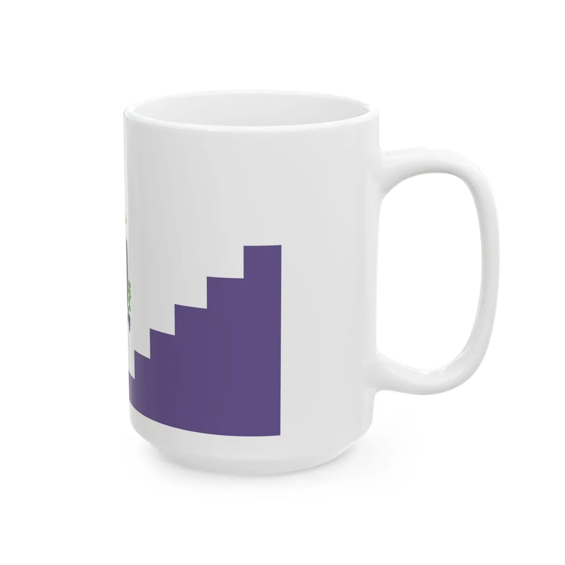 Bandera Region Ica (Peru) White Coffee Mug - Go Mug Yourself