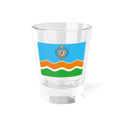 Bandera Region San Martin (Peru) Shot Glass 1.5oz 1.5oz - Go Mug Yourself