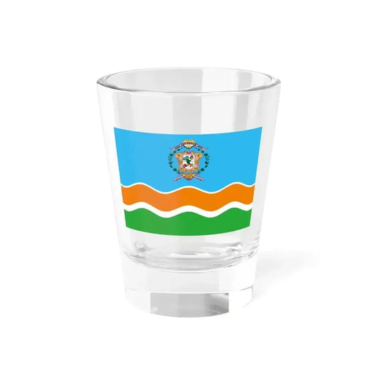 Bandera Region San Martin (Peru) Shot Glass 1.5oz 1.5oz - Go Mug Yourself