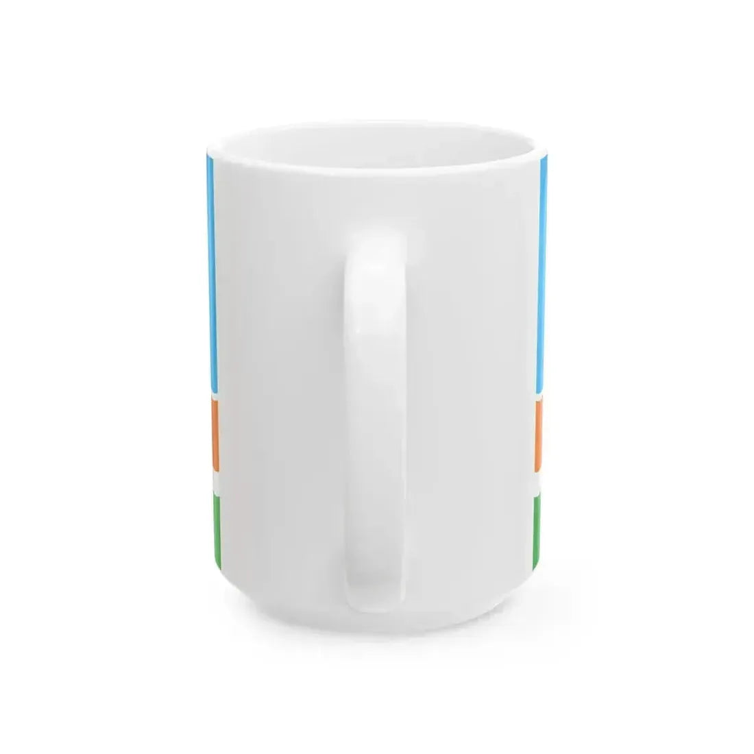 Bandera Region San Martin (Peru) White Coffee Mug - Go Mug Yourself