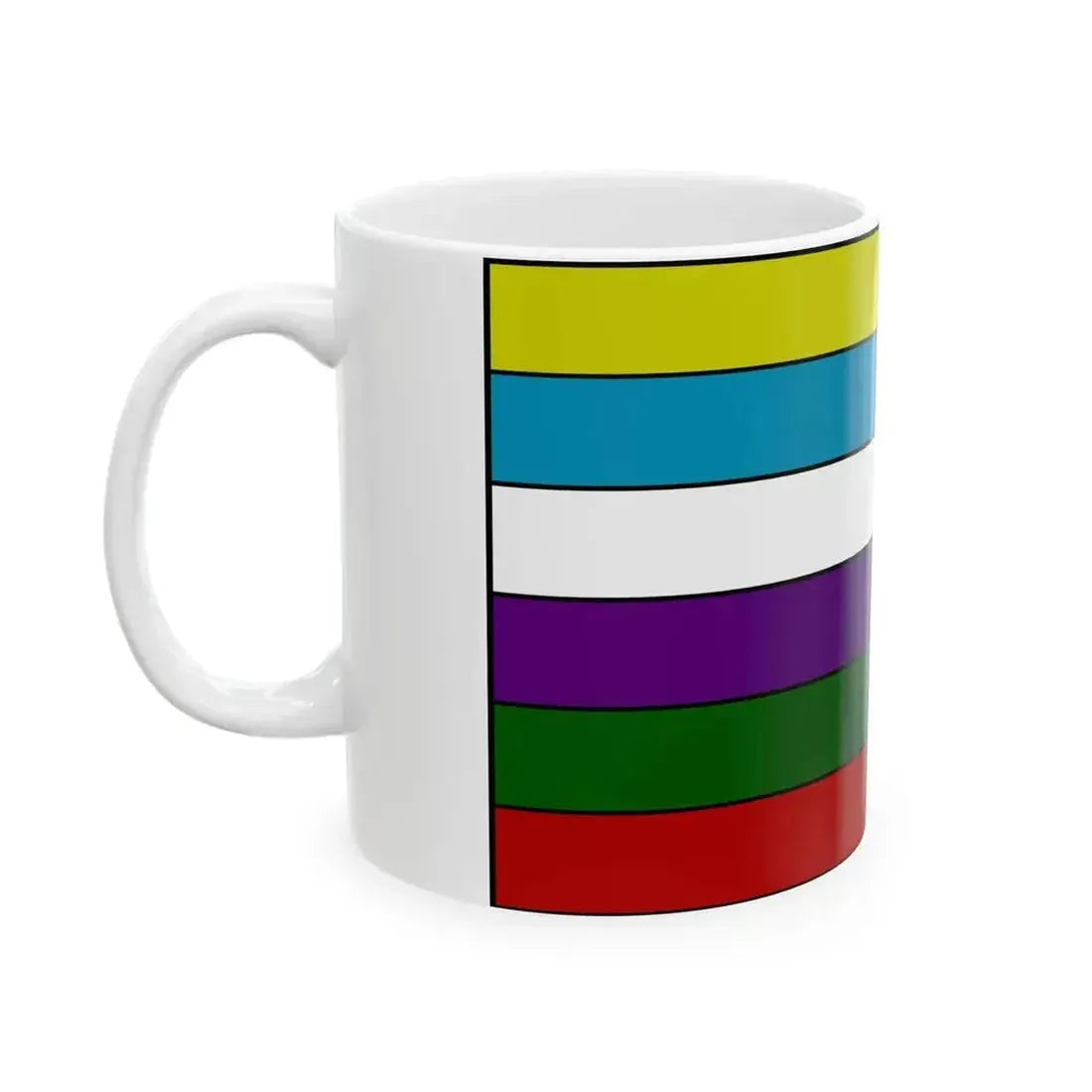 Bandera-rio-grande (Argentina) White Coffee Mug - Go Mug Yourself