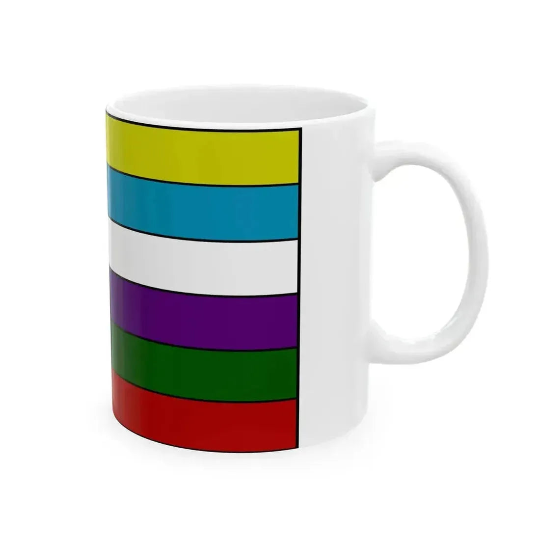 Bandera-rio-grande (Argentina) White Coffee Mug - Go Mug Yourself