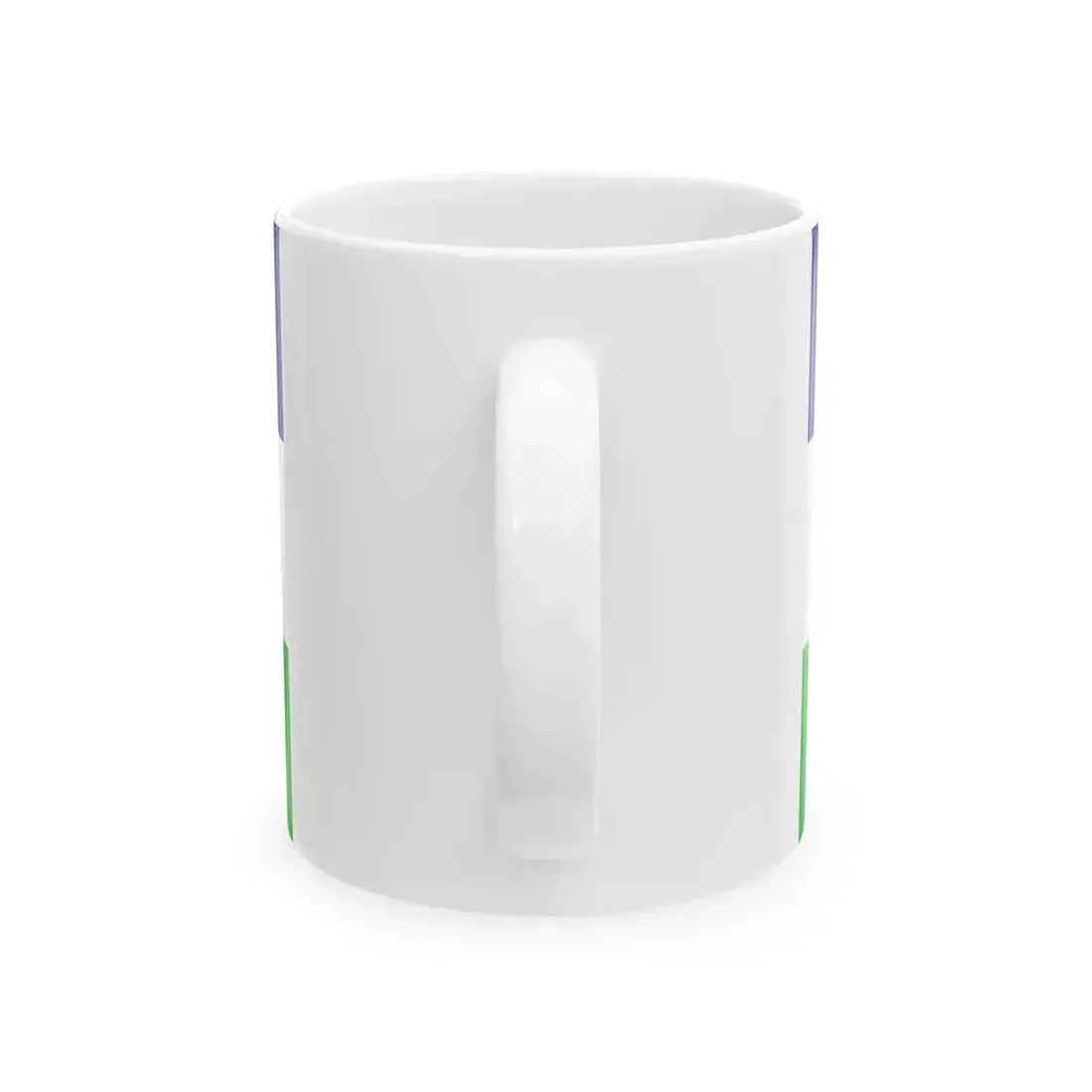 Bandera rio negro no oficial (Argentina) White Coffee Mug - Go Mug Yourself