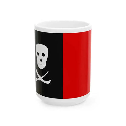 Bandera sandinista (Nicaragua) White Coffee Mug 15oz - Go Mug Yourself