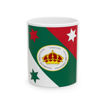 Bandera Trigarante MNH (Belize) White Coffee Mug 11oz - Go Mug Yourself