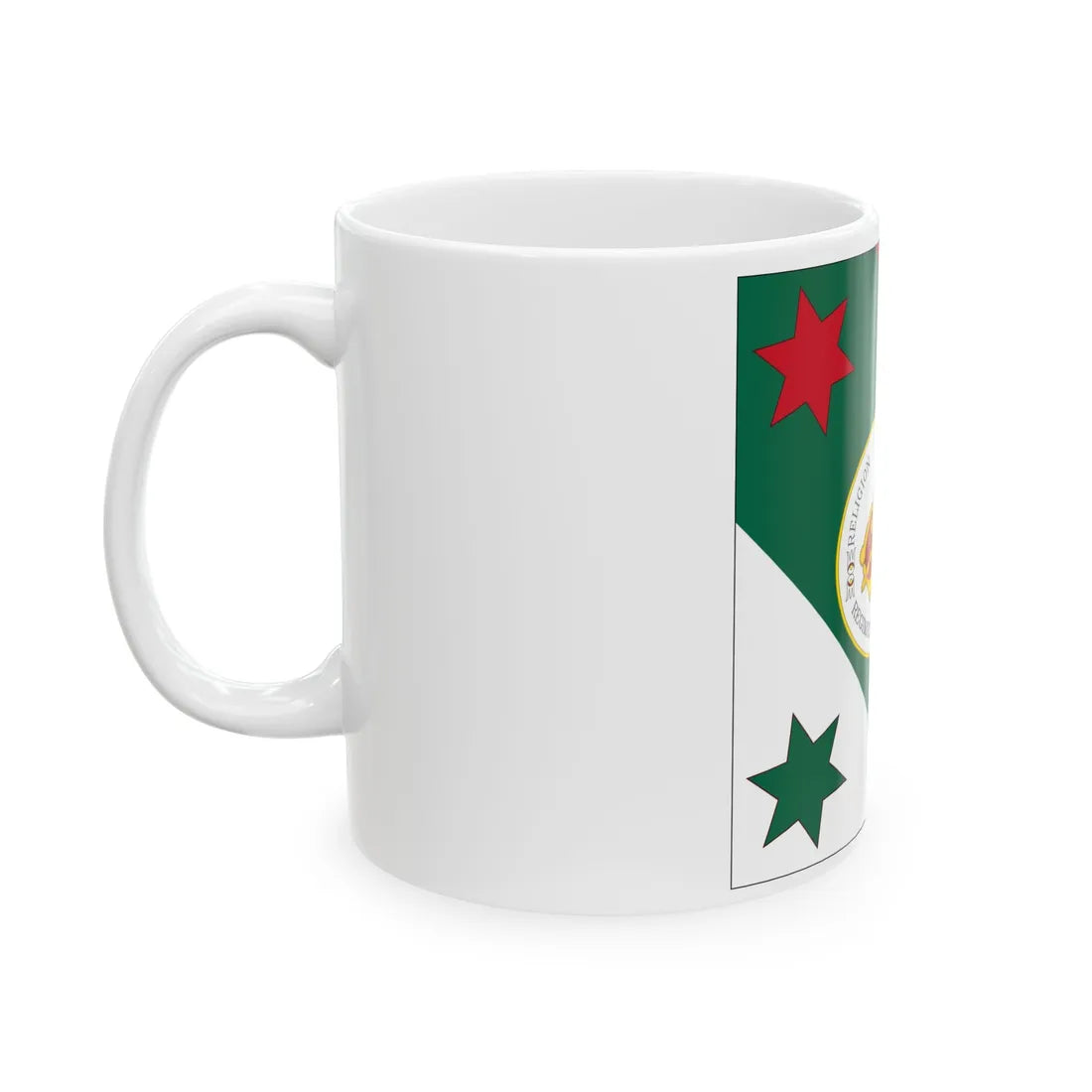 Bandera Trigarante MNH (Belize) White Coffee Mug - Go Mug Yourself