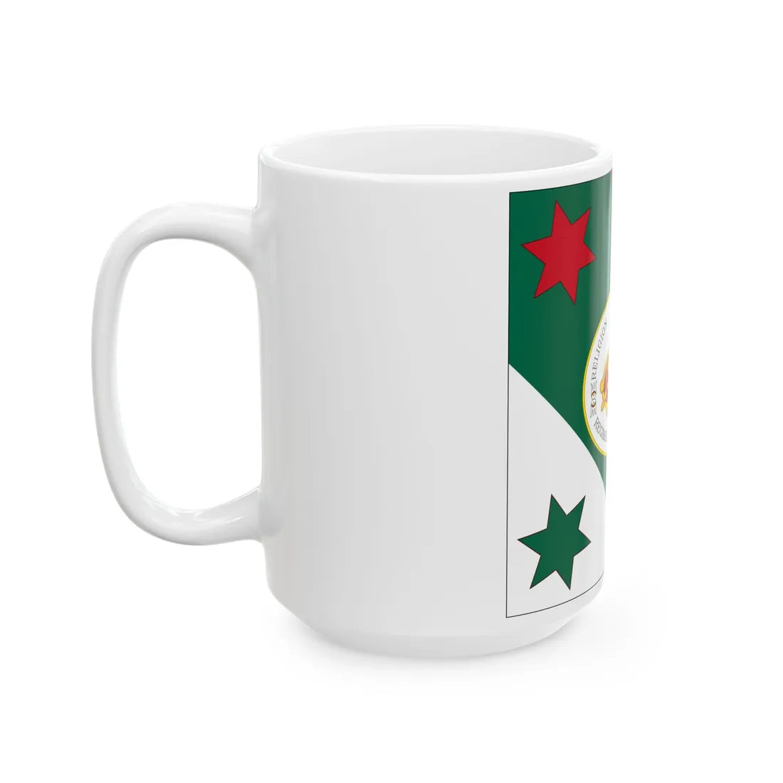 Bandera Trigarante MNH (Belize) White Coffee Mug - Go Mug Yourself