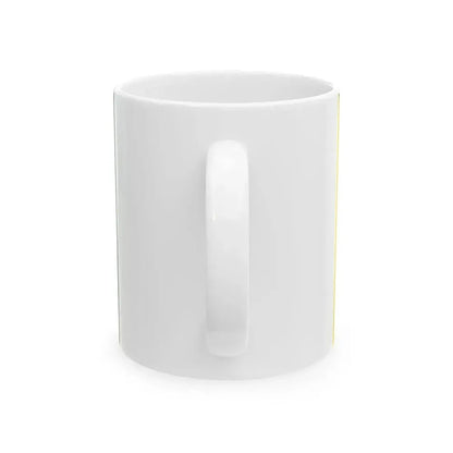 Bandera Universidad Militar Nueva Granada (Colombia) White Coffee Mug - Go Mug Yourself