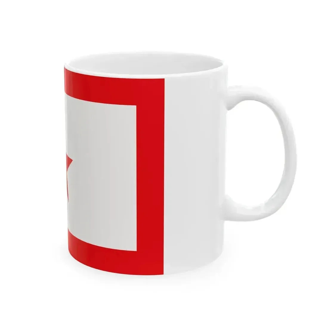 Bandera UNLF (India) White Coffee Mug - Go Mug Yourself