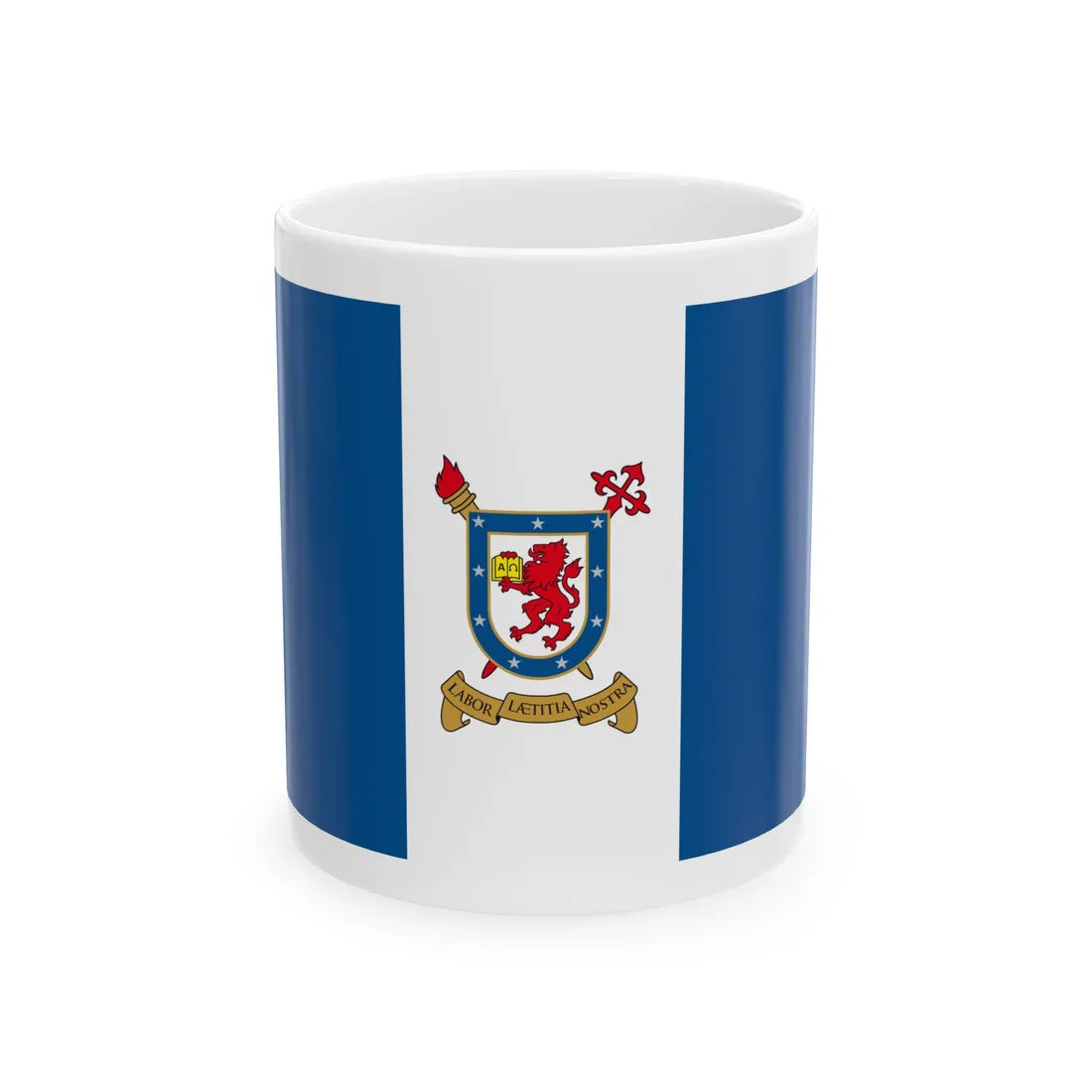 Bandera USACH (Chile) White Coffee Mug 11oz - Go Mug Yourself