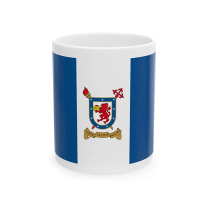 Bandera USACH (Chile) White Coffee Mug 11oz - Go Mug Yourself