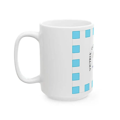 Bandera y Estandarte de Morelos (Mexico) White Coffee Mug - Go Mug Yourself