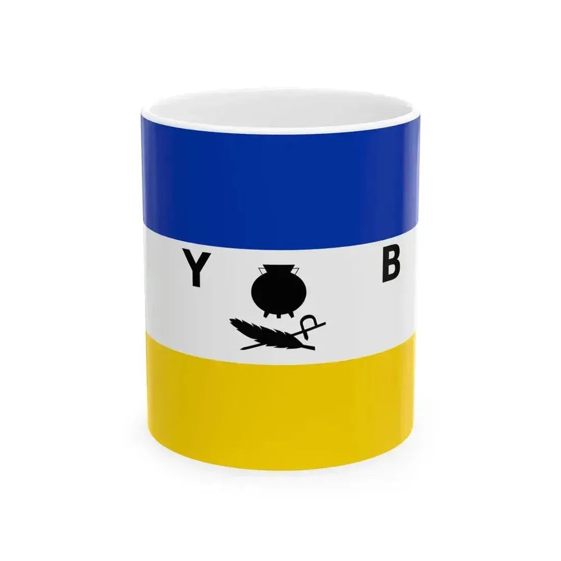 Bandera Yerbas Buenas (Chile) White Coffee Mug 11oz - Go Mug Yourself