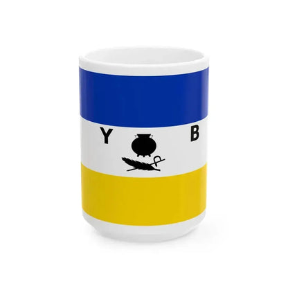 Bandera Yerbas Buenas (Chile) White Coffee Mug 15oz - Go Mug Yourself