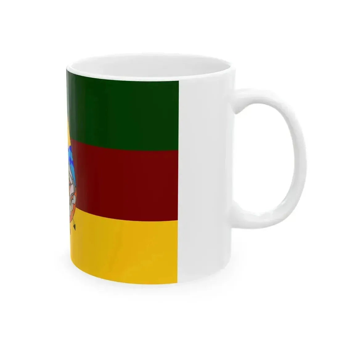 Banderaayuukmixemf (Mexico) White Coffee Mug - Go Mug Yourself