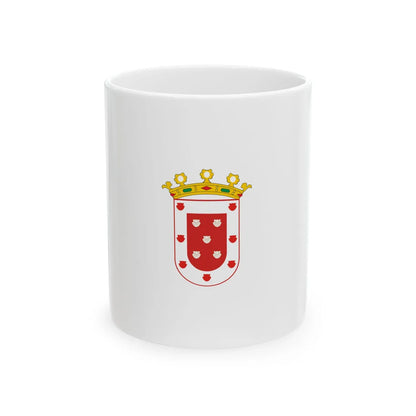 Banderaescudosanchep (Chile) White Coffee Mug 11oz - Go Mug Yourself