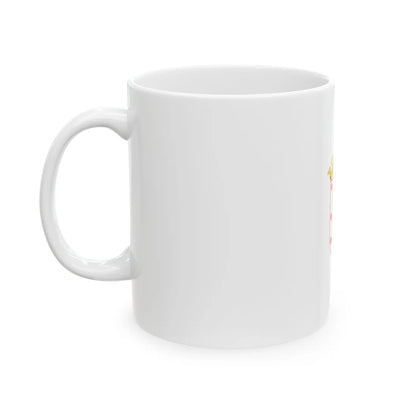 Banderaescudosanchep (Chile) White Coffee Mug - Go Mug Yourself
