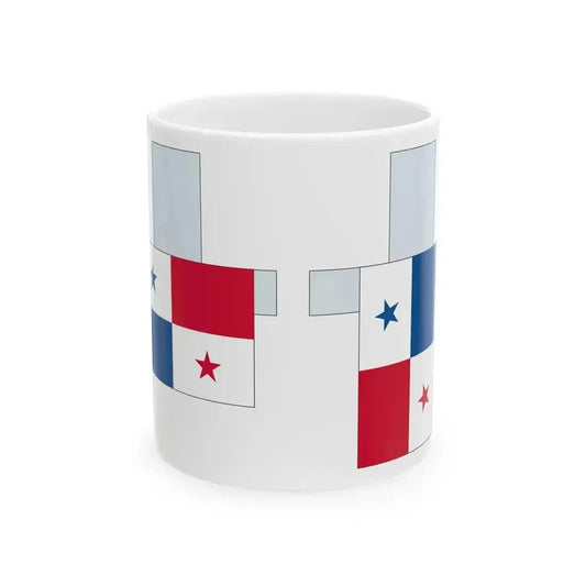 Banderapanbalcones (Panama) White Coffee Mug 11oz - Go Mug Yourself