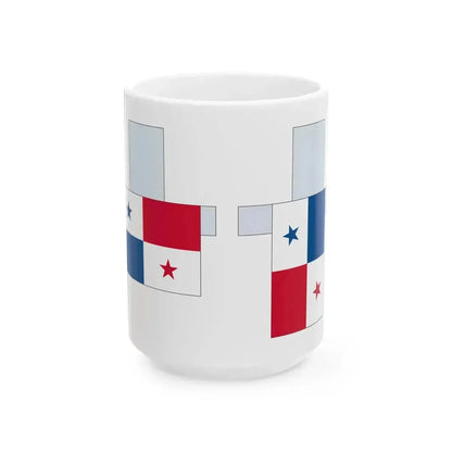 Banderapanbalcones (Panama) White Coffee Mug 15oz - Go Mug Yourself
